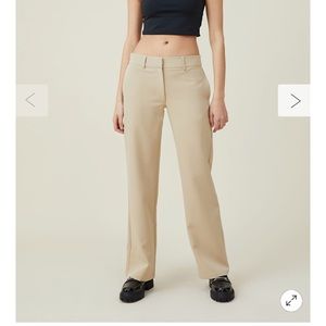 Cotton On Jessie Low Rise Pant Size 4 (run small) NWT